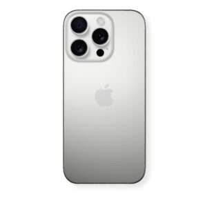 На изображении "Apple iphone 15 pro 256gb (white titanium)"